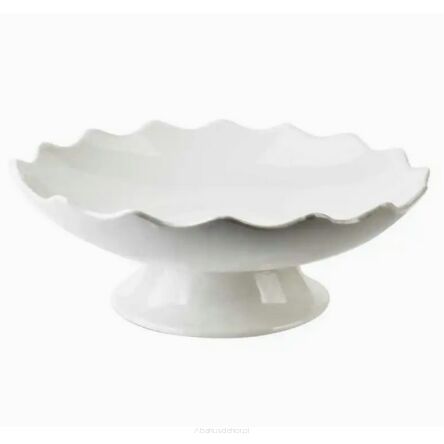 Porcelanowa patera na nodze 25 cm