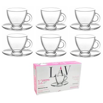 LAV ROMA komplet filiżanek 95 ml