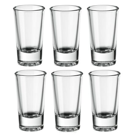 Kieliszki do wódki 30 ml 6 sztuk LUCA