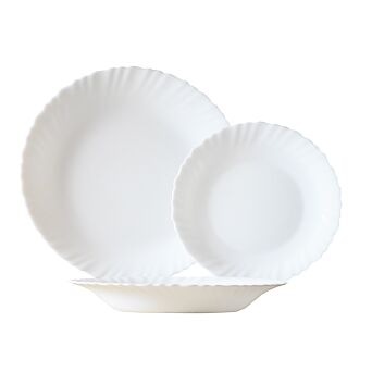 FESTON serwis obiadowy 18 biały