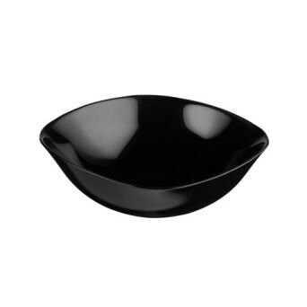Salaterka kwadrat 17,5 cm CZARNA