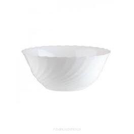 TRIANON salaterka 24 cm BIAŁA Luminarc