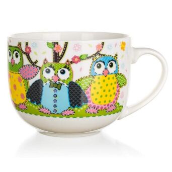 Kubek jumbo OWLS sowy 500 ml