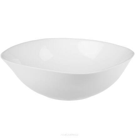 Salaterka kwadrat 17,5 cm BIAŁA