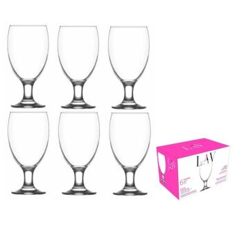 LAV EMPIRE kieliszki do piwa ICE TEA 590 ml 6 sztuk