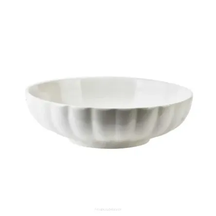Salaterka z porcelany 22 falbanka