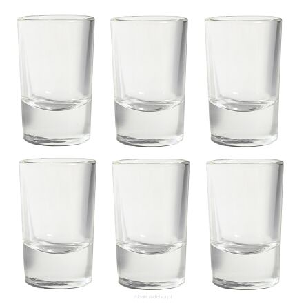 Kieliszki do wódki 30 ml 6 sztuk