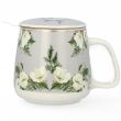 Kubek z porcelany 500 ml z zaparzaczem i pokrywką 01 - 2