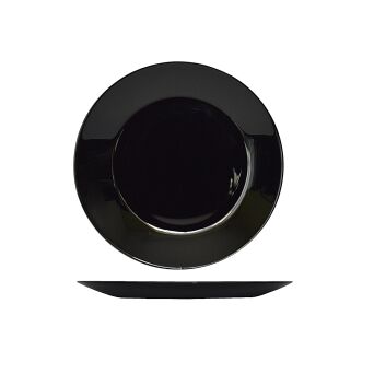 ZELIE TALERZ DESEROWY 18 cm CZARNY Luminarc