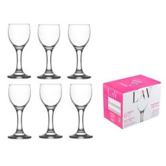 LAV MISKET kieliszki do likieru 55 ml 6 sztuk