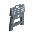 Stołek antypoślizgowy składany 22 cm szary - 4