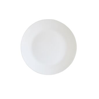 ZELIE TALERZ PŁYTKI 25 cm BIAŁY Luminarc
