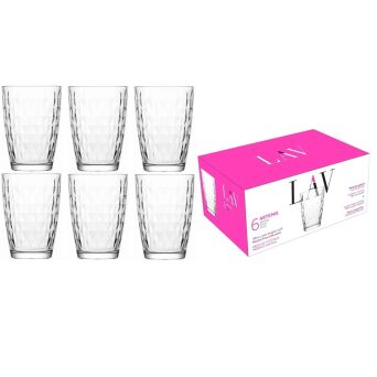 LAV ARTEMIS szklanki 415 ml 6 sztuk