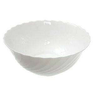 TRIANON salaterka 18 cm BIAŁA Luminarc