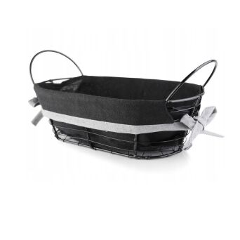 Koszyk metalowy na pieczywo chleb 22