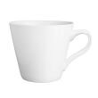 FILIŻANKA z porcelany 250 ml biała skośna - 3