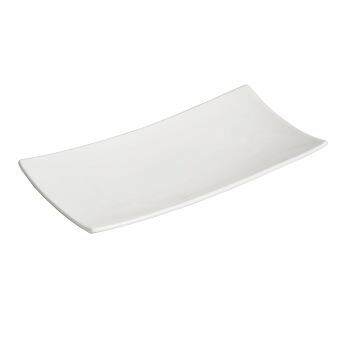 Półmisek Salsa 27x13 cm BIAŁY AMBITION Skd